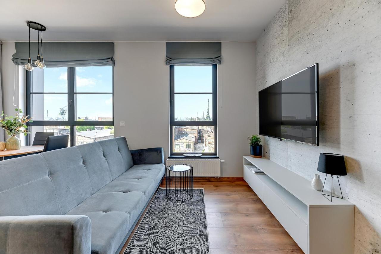 Doki Living & Foodhall By Downtown Apartments Gdańsk Eksteriør bilde