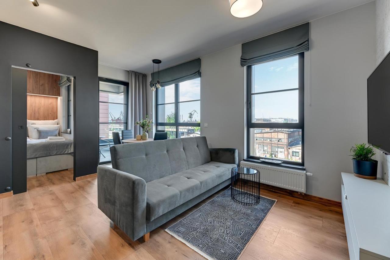 Doki Living & Foodhall By Downtown Apartments Gdańsk Eksteriør bilde