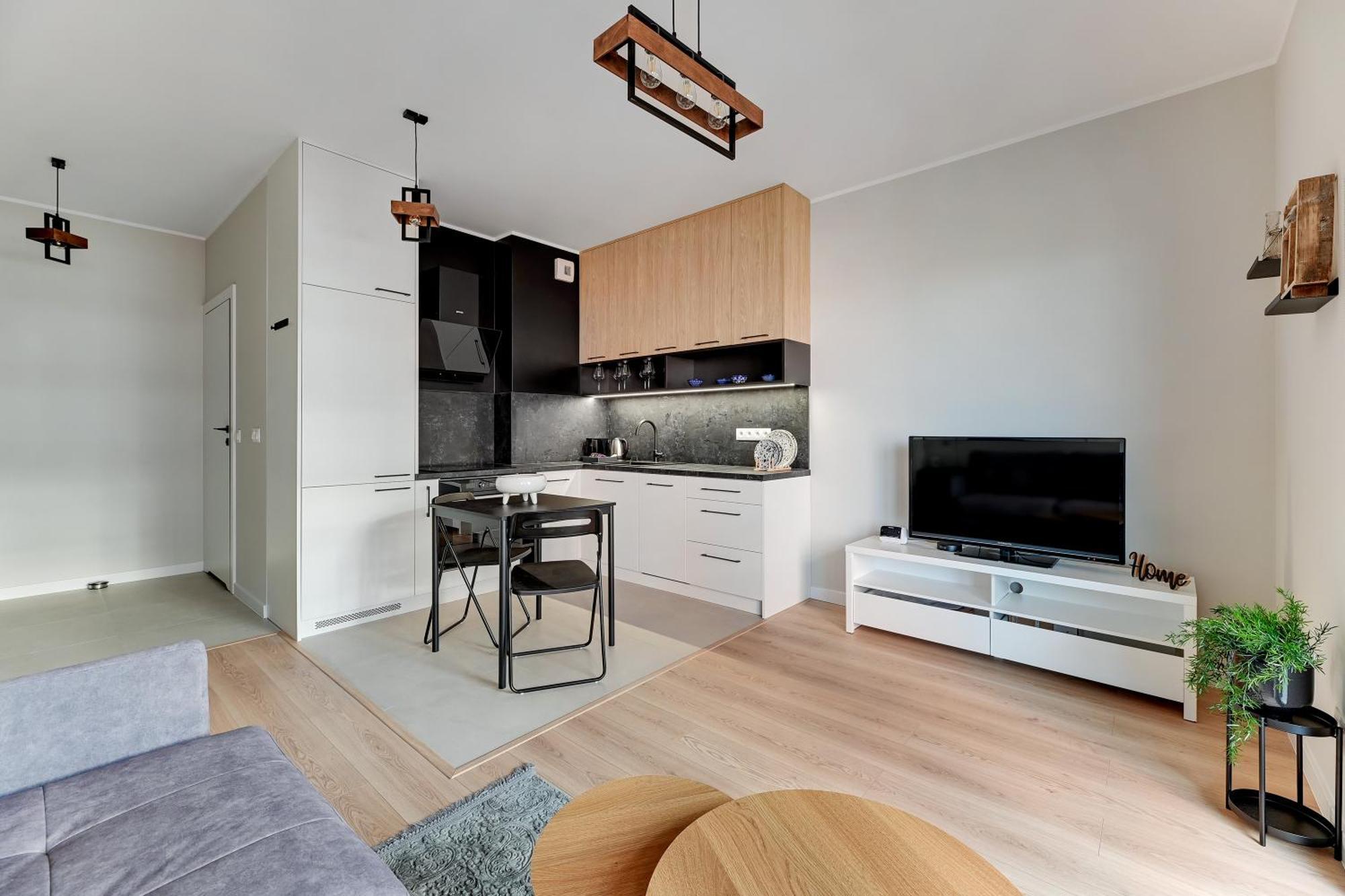 Doki Living & Foodhall By Downtown Apartments Gdańsk Rom bilde