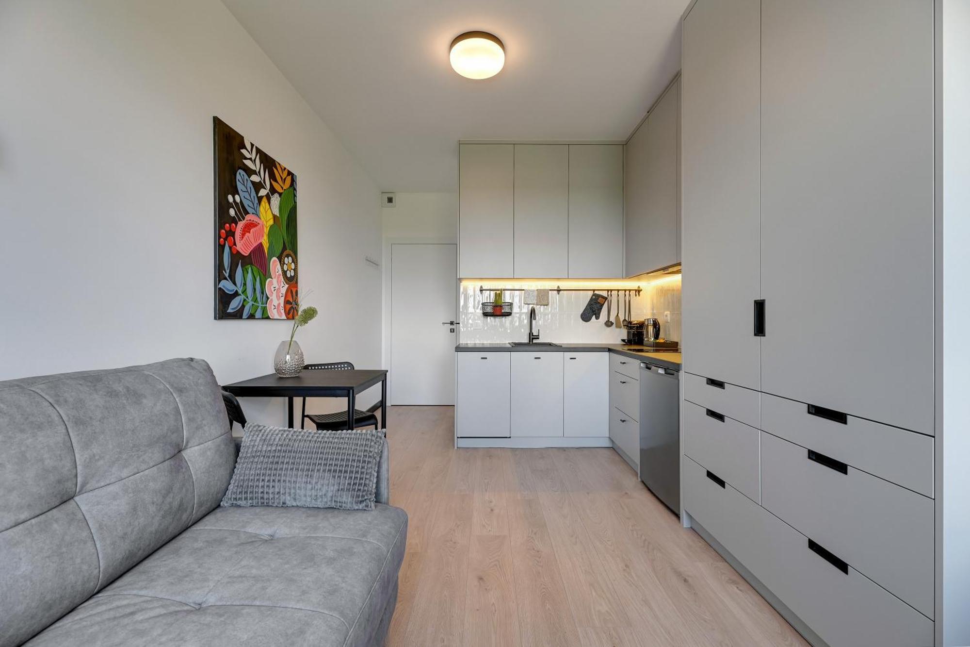 Doki Living & Foodhall By Downtown Apartments Gdańsk Rom bilde