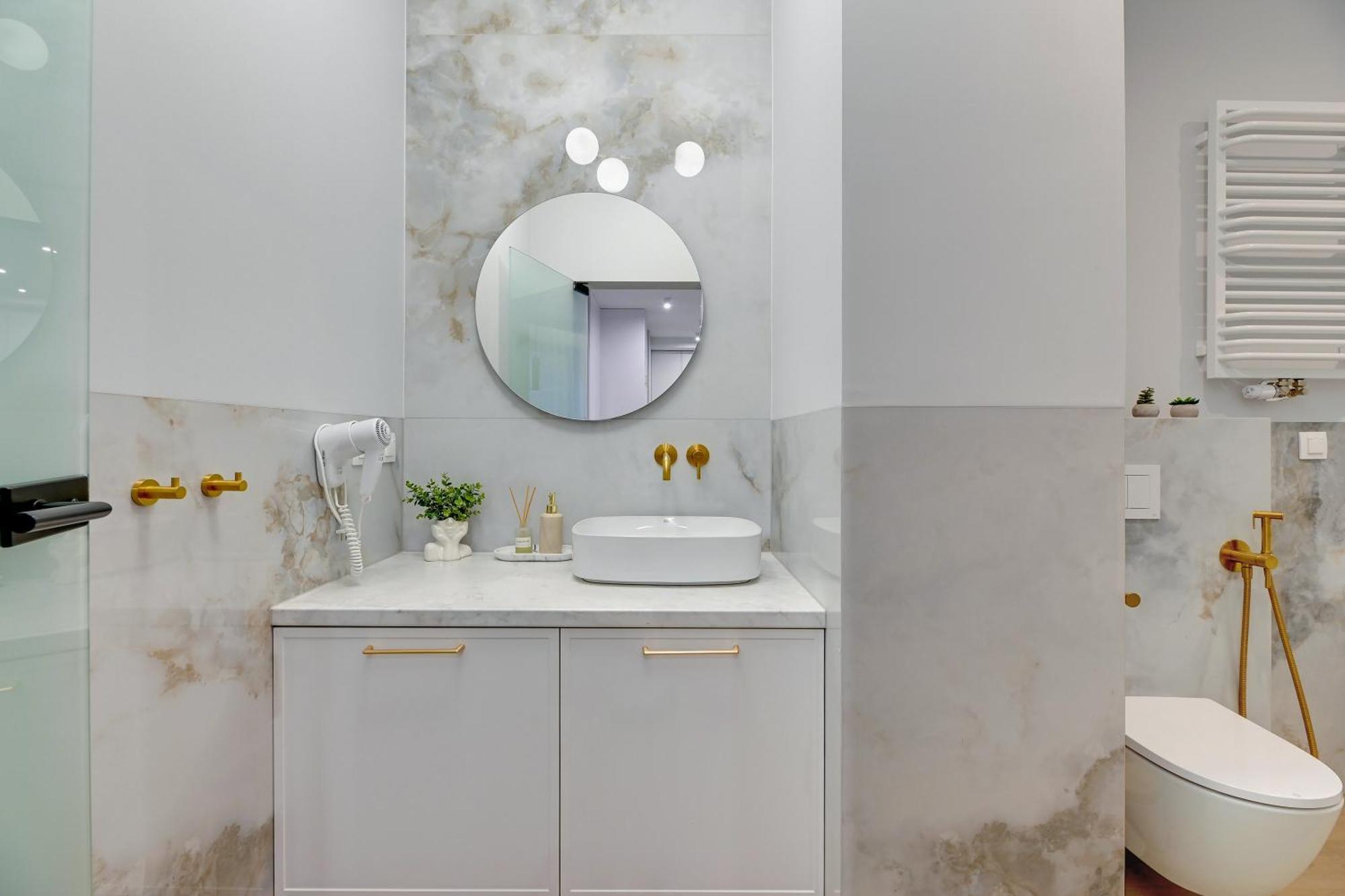 Doki Living & Foodhall By Downtown Apartments Gdańsk Rom bilde